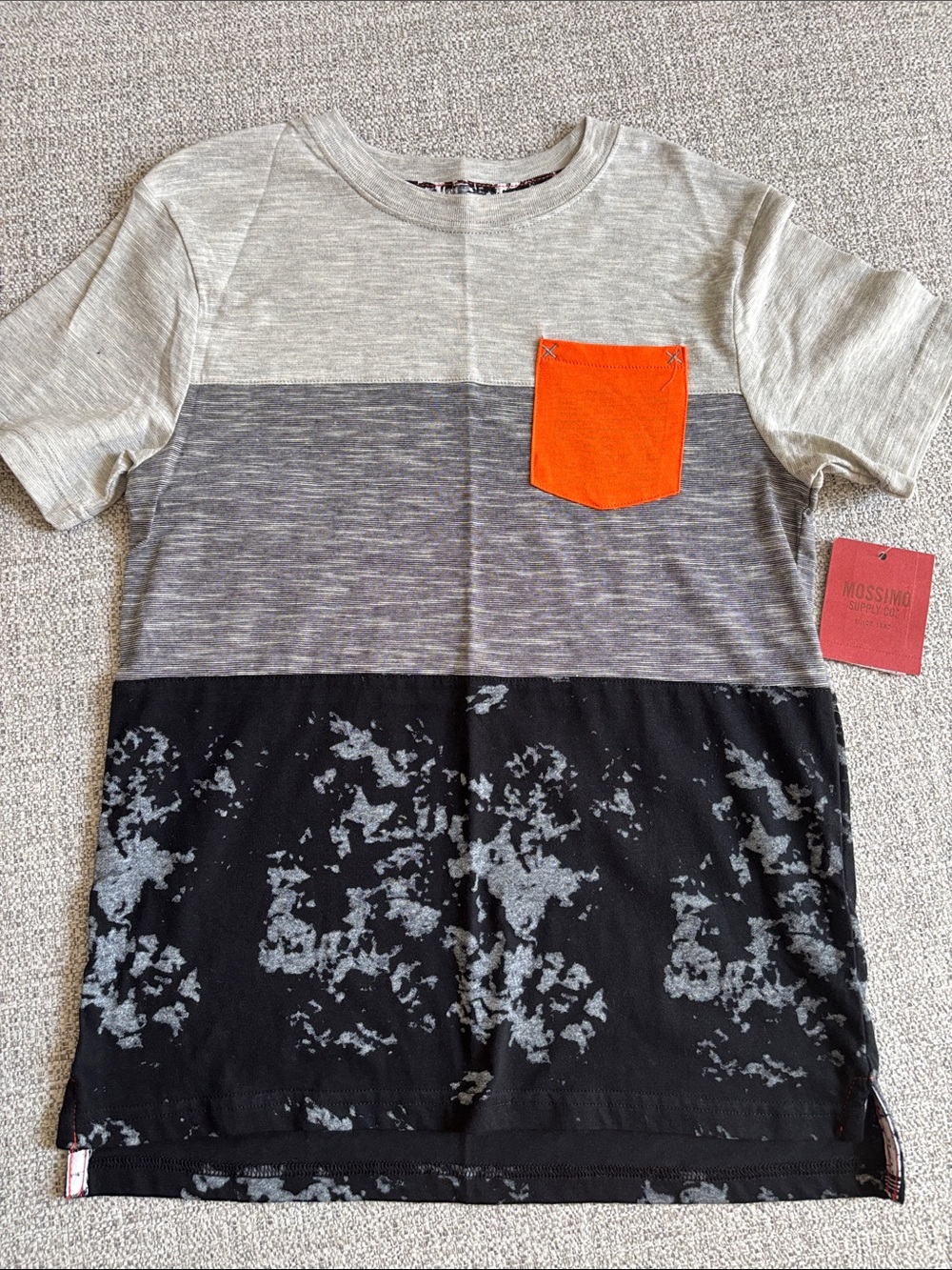Mossimo Supply Co. Kids Colorblock Tee with Orange Pocket